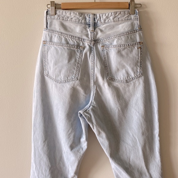 Madewell The Curvy Perfect Vintage Jean in Fitzgerald Wash sz 27 K7526 - Picture 7 of 9
